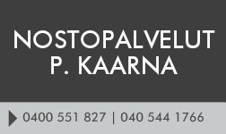 Nostopalvelu P.Kaarna Oy logo